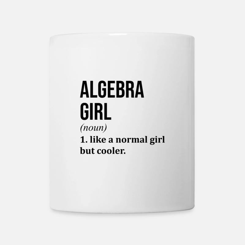 Algebra - Tasse - Weiß