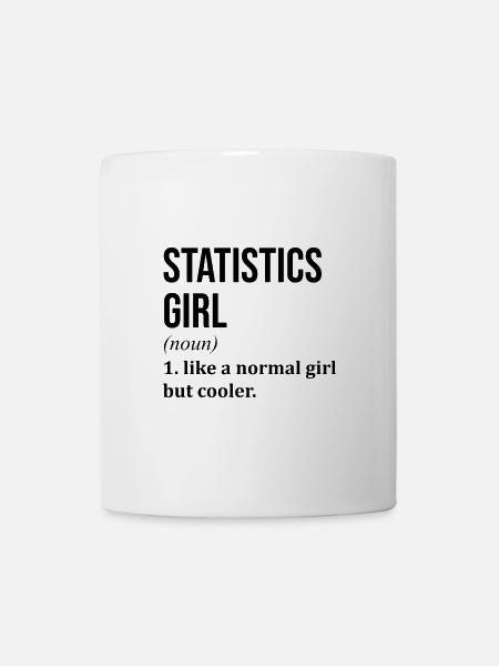 Statistics Statistics Statistics - Mug - white