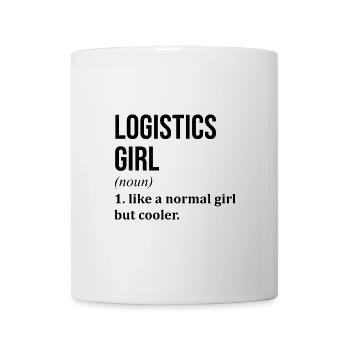 Logistik - Tasse - Weiß - Vorne