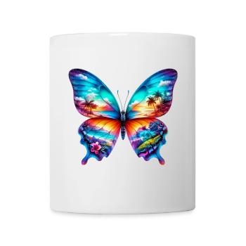 Butterfly - Mug - white - Front