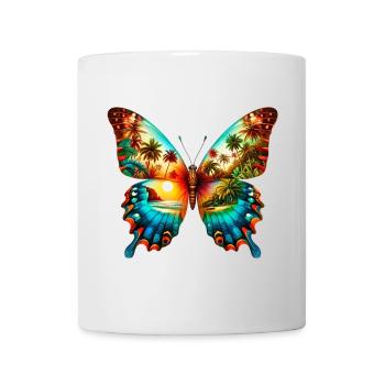 Butterfly - Mug - white - Front