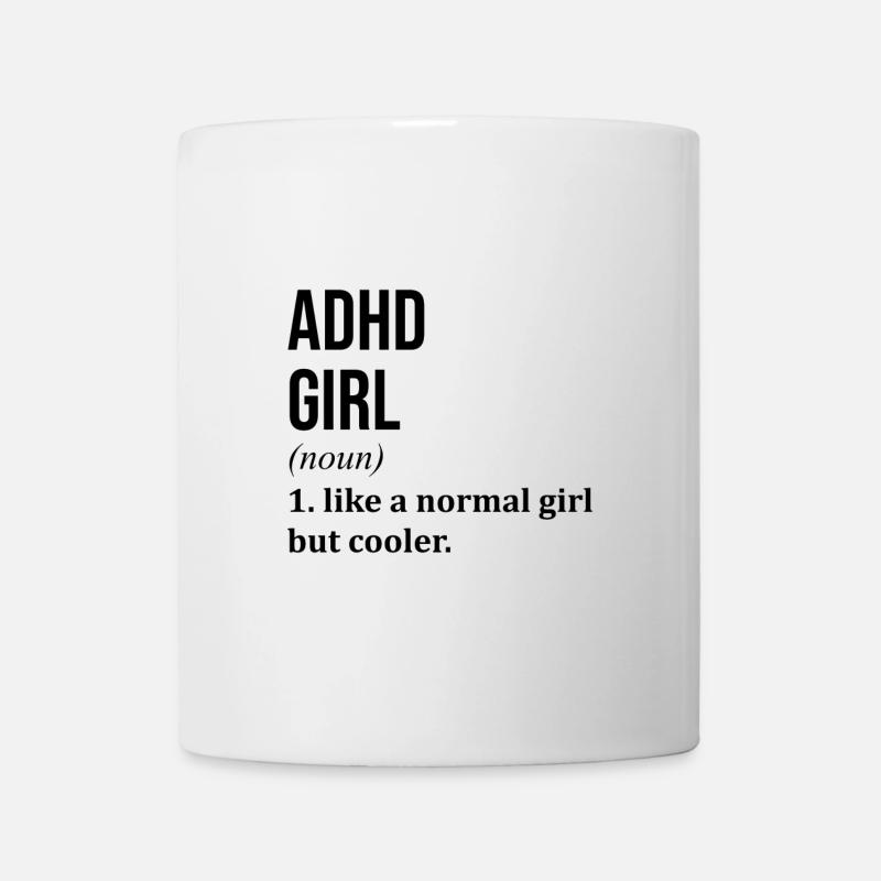 ADHS - Tasse - Weiß