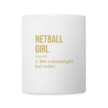 Netzball - Tasse - Weiß - Vorne