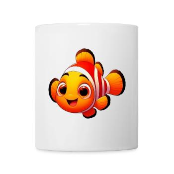 Poisson-clown - Mug blanc - blanc - Devant