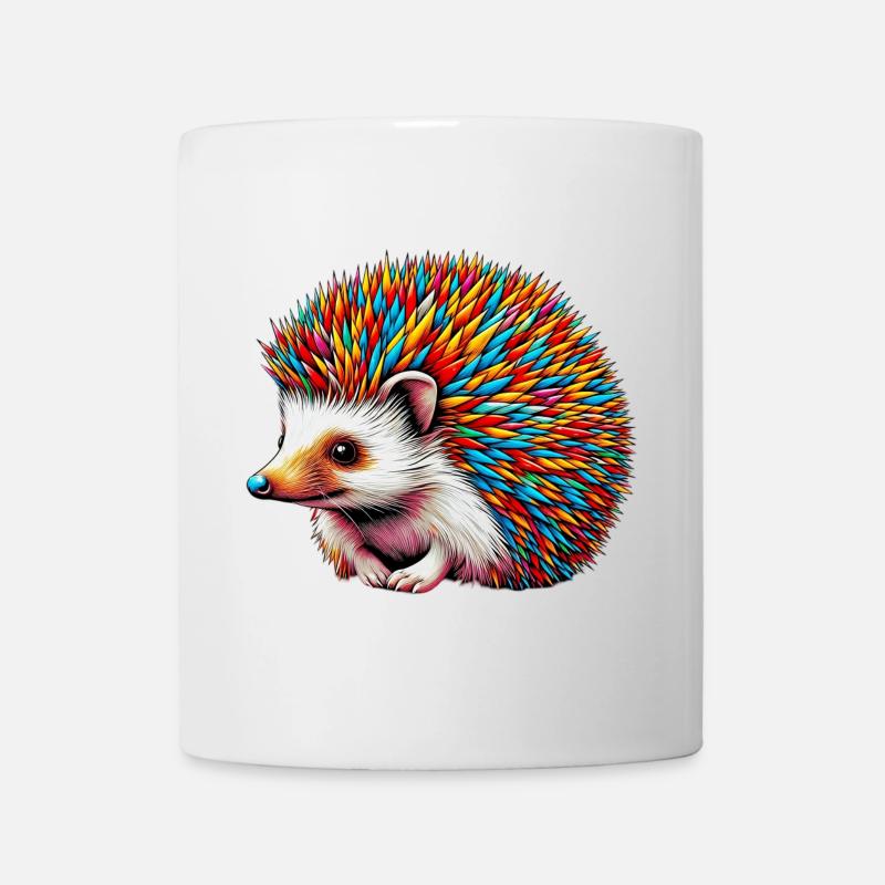 Hérisson - Mug blanc - blanc