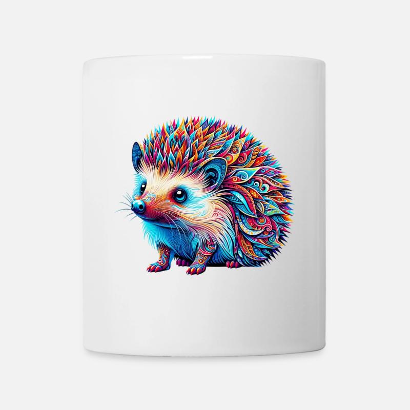 Hérisson - Mug blanc - blanc