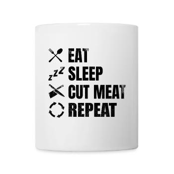 Butcher's Saying - Mug - white - Front