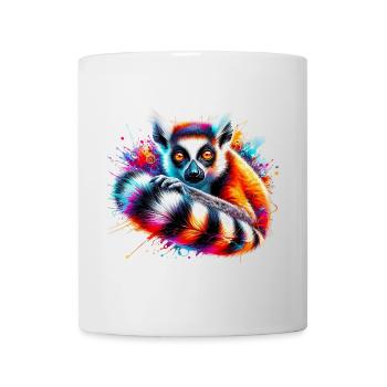 Lémurien - Mug blanc - blanc - Devant