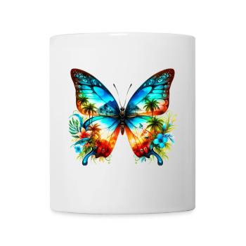 Butterfly - Mug - white - Front