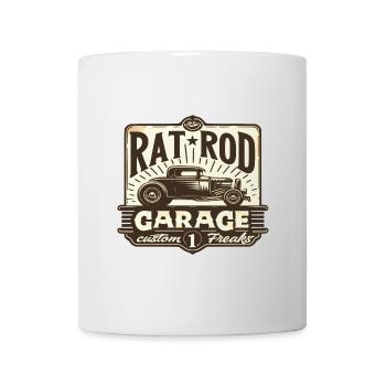 Ratsking Ratlook Shirt – Rustic Custom Style - Mug - white - Front