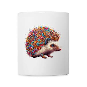 Hérisson - Mug blanc - blanc - Devant