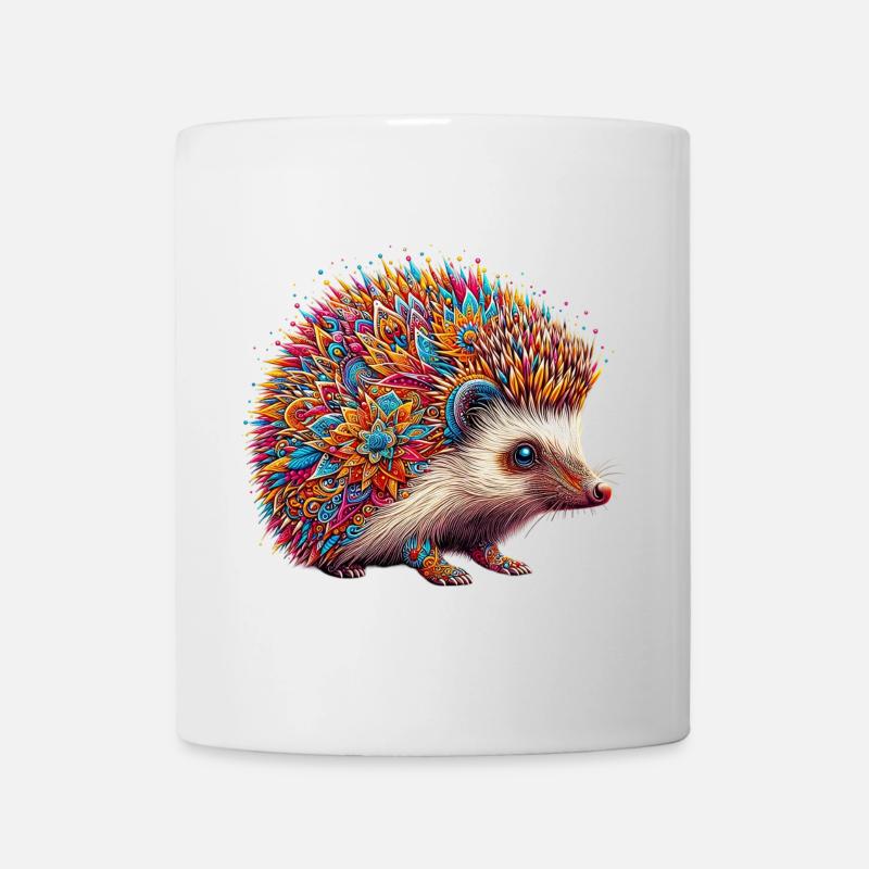 Hérisson - Mug blanc - blanc