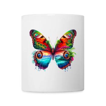 Butterfly - Mug - white - Front