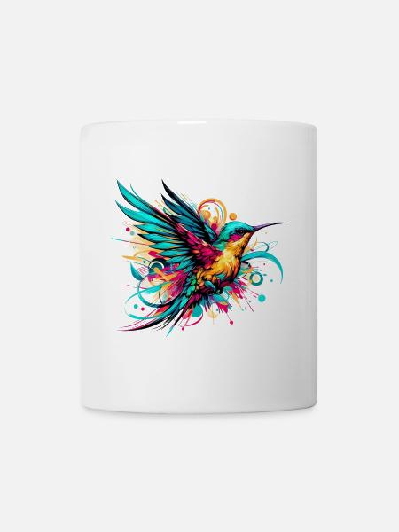 Kolibri - Tasse - Weiß