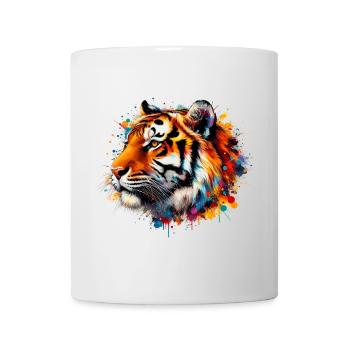 Tiger - Tasse - Weiß - Vorne