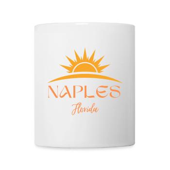 Sunrise Over Naples Florida Design - Mug - white - Front