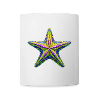 Seestern - Tasse - Weiß - Vorne
