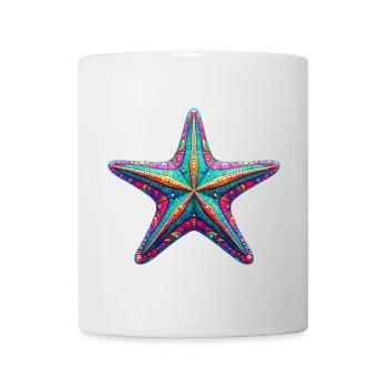Étoile de mer - Mug blanc - blanc - Devant