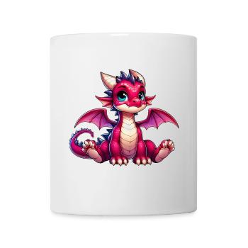 Dragon - Mug blanc - blanc - Devant