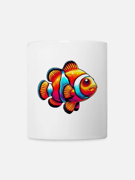 Clownfisch - Tasse - Weiß