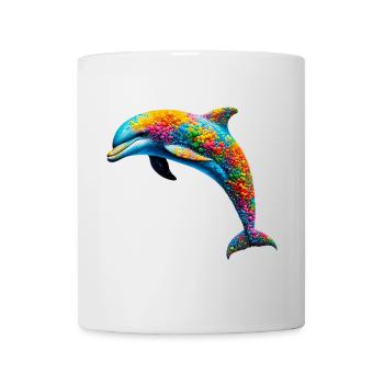 Delfin - Tasse - Weiß - Vorne