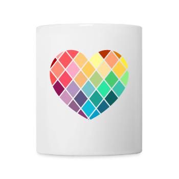 LIEBE - so kostbar wie Diamanten - Tasse - Weiß - Vorne