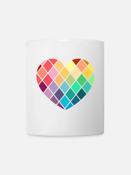 LOVE - as precious as diamonds - Mug - white