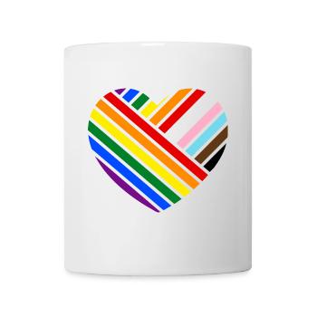 LIEBE - klassisches Thema - Tasse - Weiß - Vorne