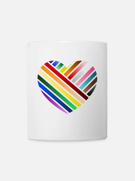 LOVE - modern theme - Mug - white