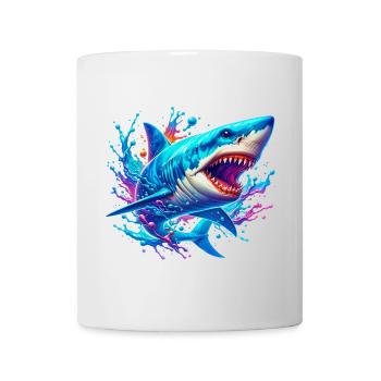 Shark - Mug - white - Front