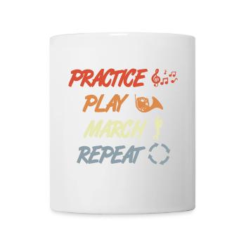 Waldhorn Motivation - Tasse - Weiß - Vorne