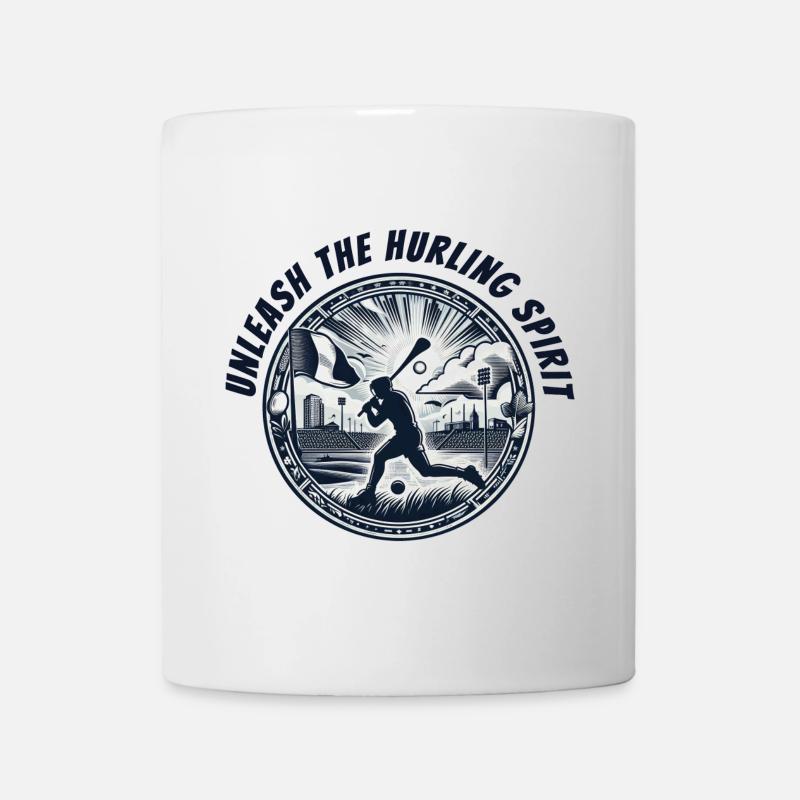 Unleash the Hurling spirit - Mug - white