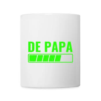 Blague de papa en chargement - Mug blanc - blanc - Devant