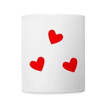 LOVE. HEART. HEARTS. HEART. FATHER's DAY - Mug - white - Front