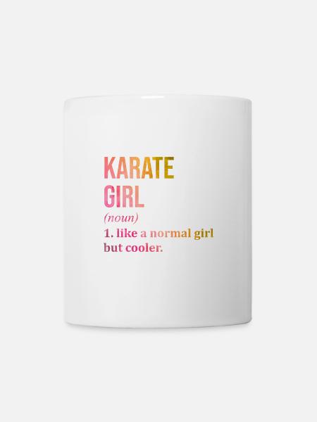 Karaté Karaté Karaté - Mug blanc - blanc