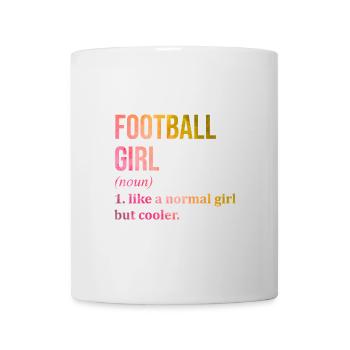 Fußball Fußball Fußball - Tasse - Weiß - Vorne