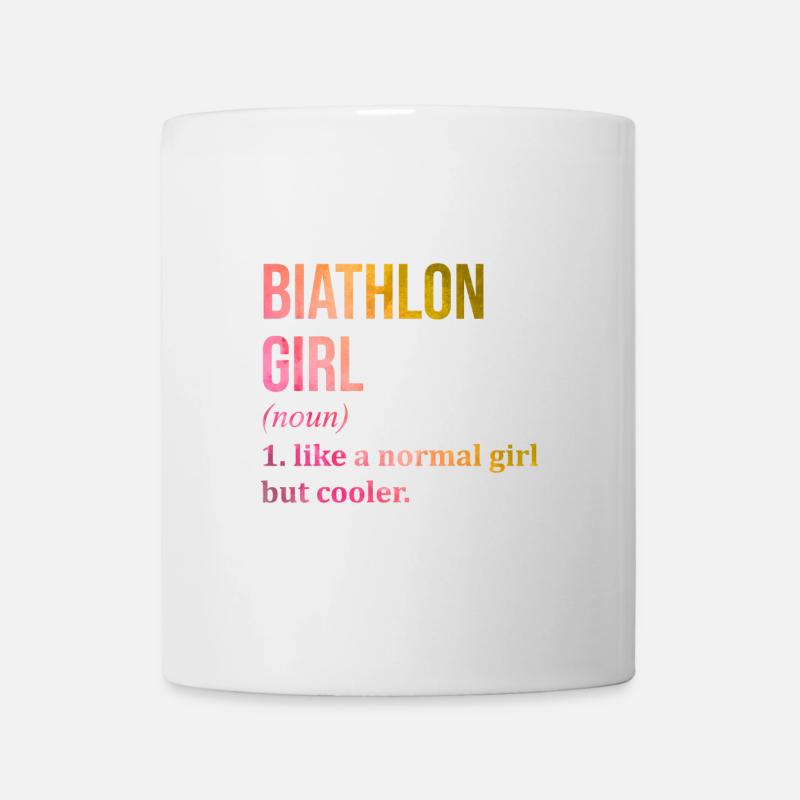 biathlon - Mug blanc - blanc