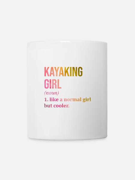 Kayak Kayak Kayak - Mug blanc - blanc