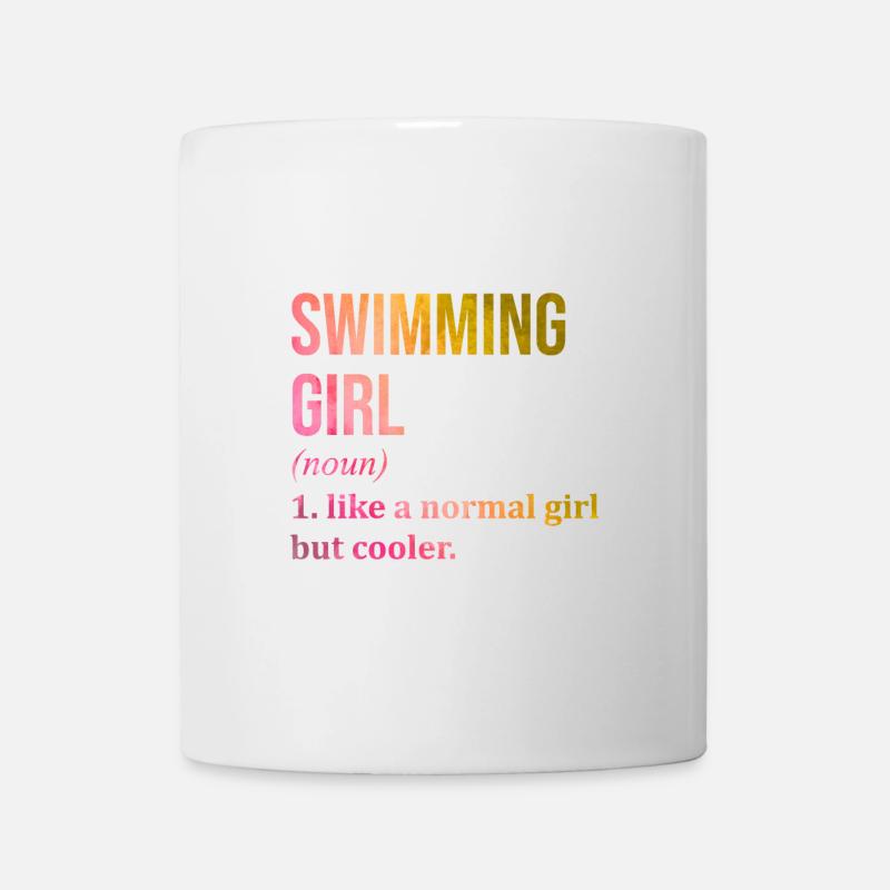 Schwimmer - Tasse - Weiß