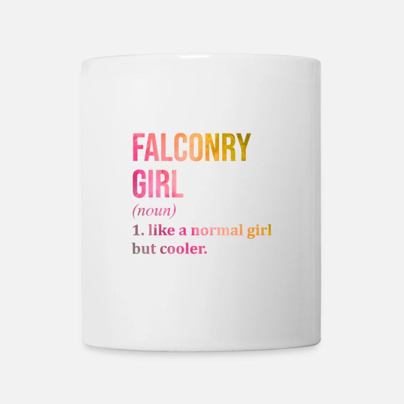 fauconnerie - Mug blanc - blanc