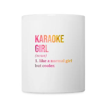 Karaoke - Tasse - Weiß - Vorne