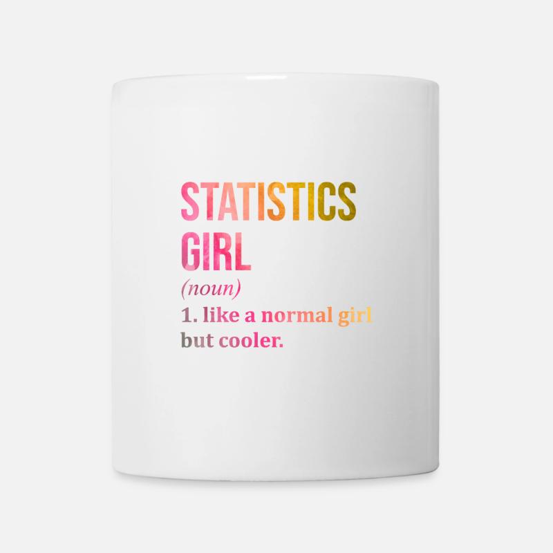 Statistik - Tasse - Weiß