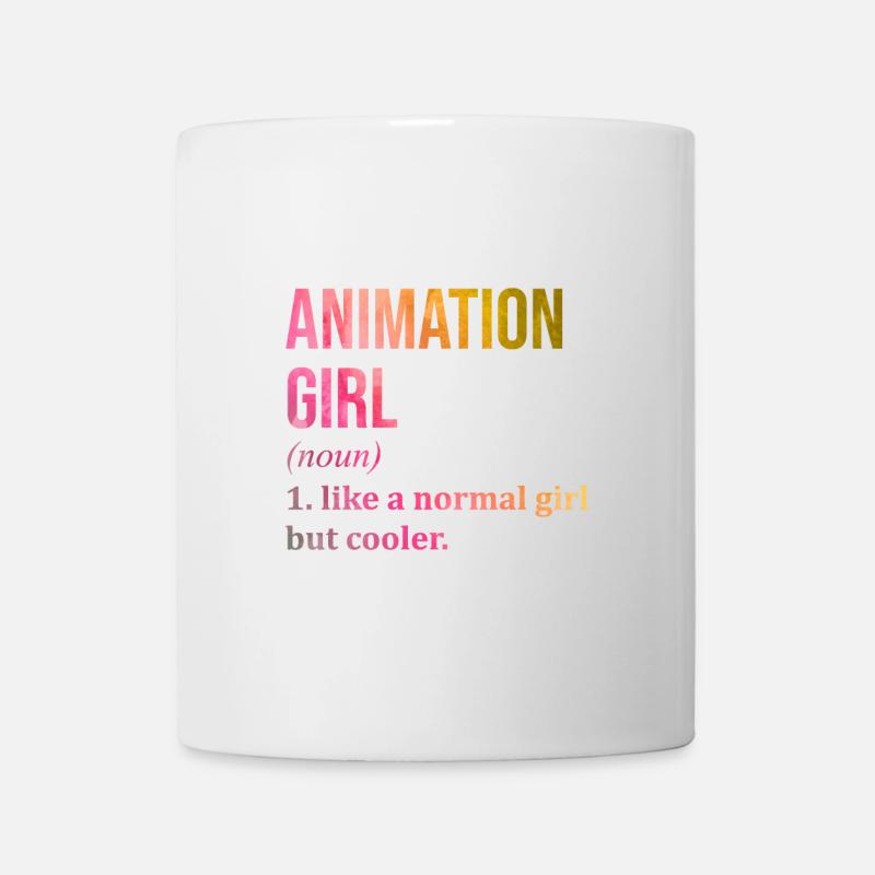 animation - Mug blanc - blanc