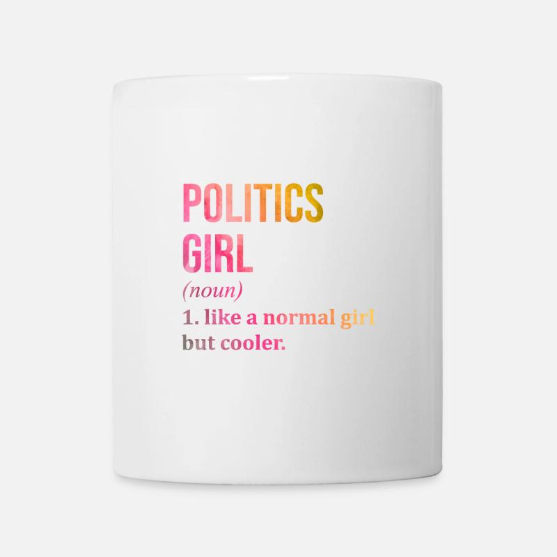 politique - Mug blanc - blanc