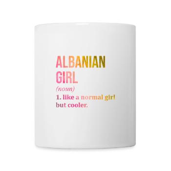 Albanien - Tasse - Weiß - Vorne