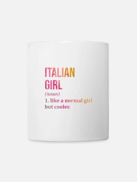 Italie, Italie, Italie - Mug blanc - blanc