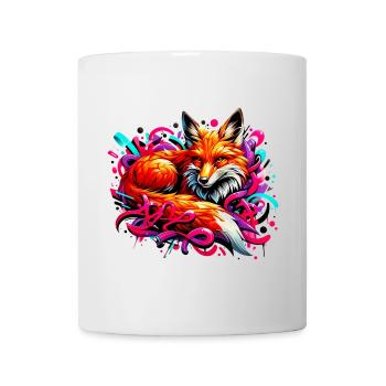 Renard - Mug blanc - blanc - Devant
