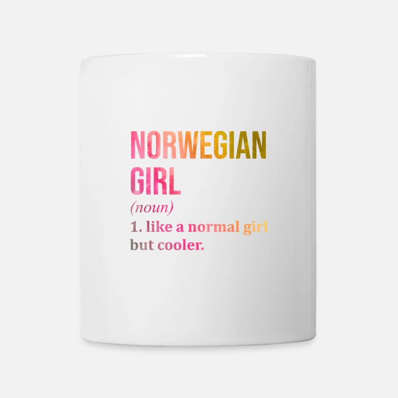 Norwegen - Tasse - Weiß
