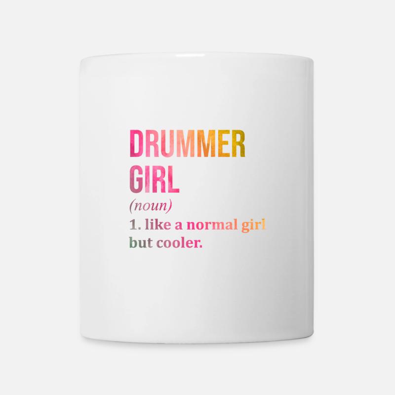 Drummer - Mug - white