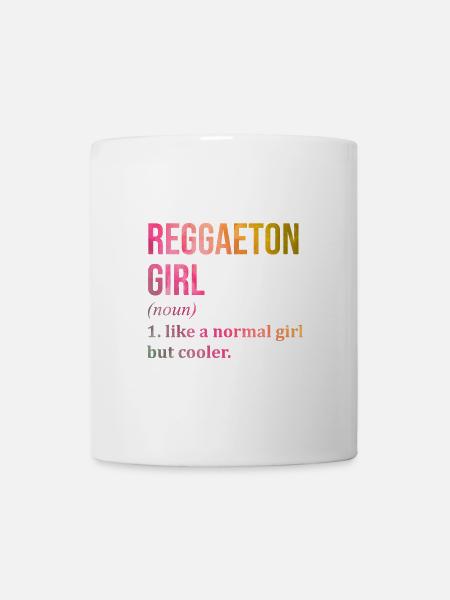 Reggaeton Reggaeton Reggaeton - Kubek - biały